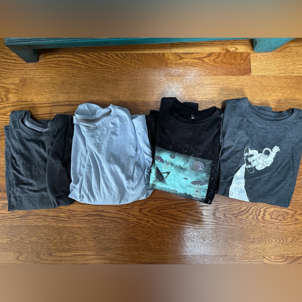 Kids Graphic T-Shirts - Set of 4